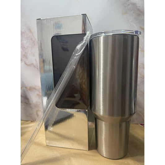 Stainless Steel 40 OZ Tumbler With No Handle