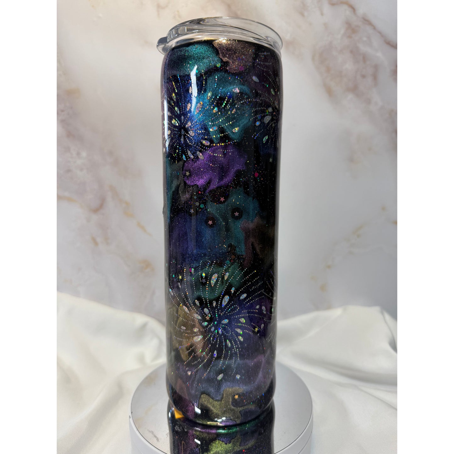 #501 Shimmery Chromes with Firework Foils