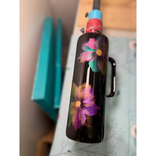 #203 Air Ink Multicolored Flowers 20oz Tumbler