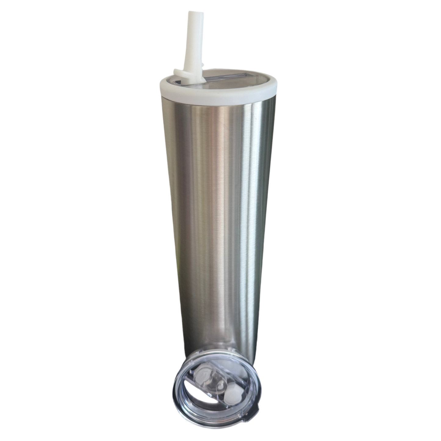 Tipsy Flip 32oz Hydro with screw on flip up straw and screw tight lid with sealed straw holes