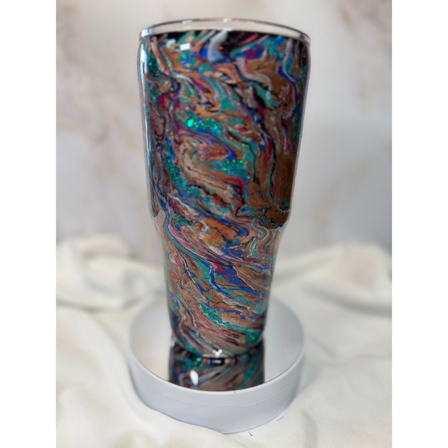 #523 Blended Southwest Design Stainless Steel 30oz Tumbler