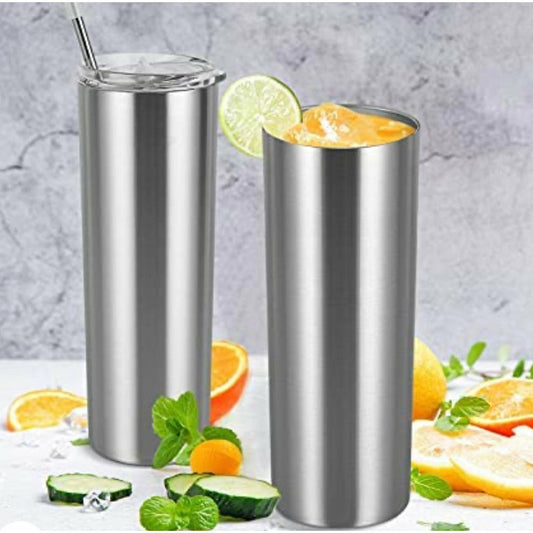 Stainless Steel 30 Ounce Fatty Tumbler With Straw