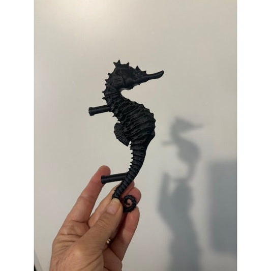Large 3-D Sea Horse Handle