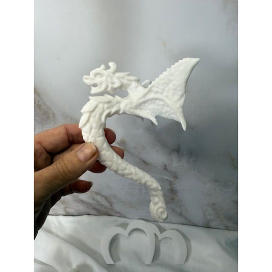 3D Dragon with Wings Handle